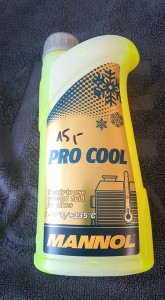 MANNOL PŁYN DO CHŁODNIC PRO COOL 1L MOTOCYKLOWY (-40ST.C/+135ST.C) 